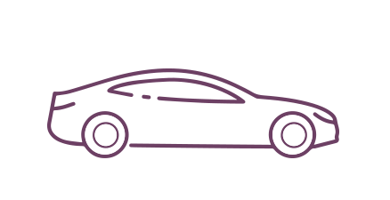 Illustrative luxury vehicle